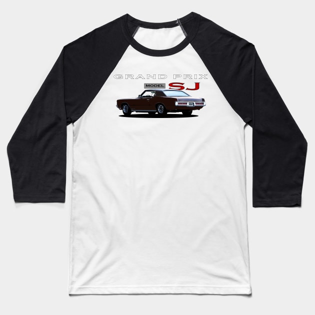 '69 Grand Prix SJ Baseball T-Shirt by Chads